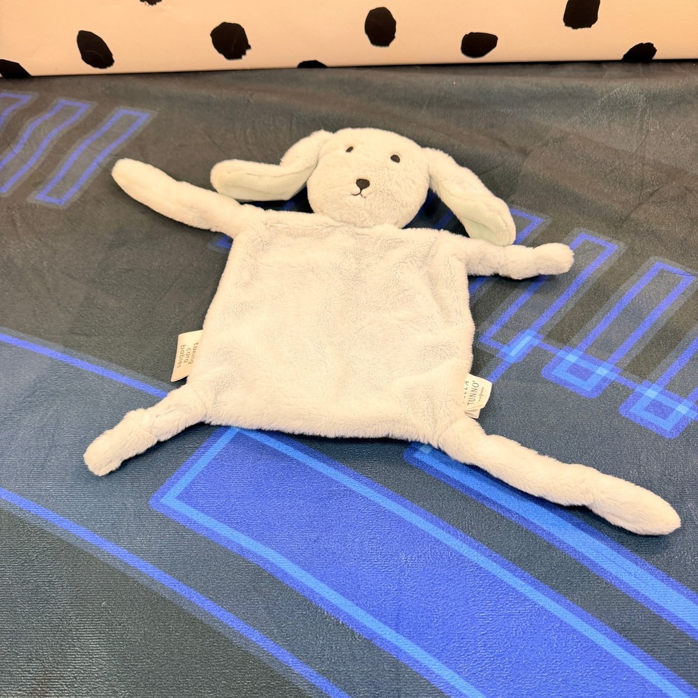 Bella Tunno Taking Cara Babies Snuggle Lovey Blue Puppy Dog Security Blanket